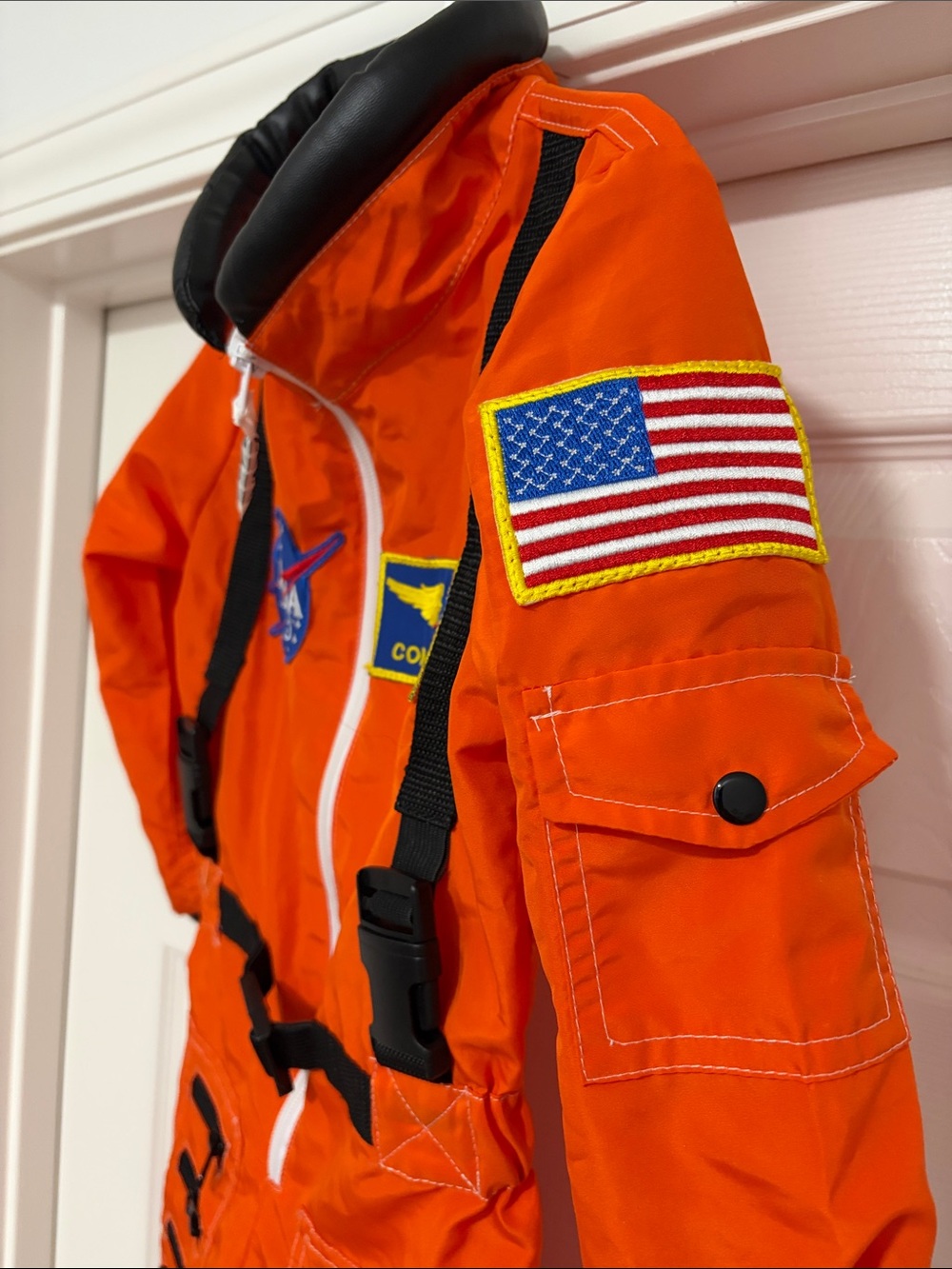 Aeromax Jr Astronaut Flight Suit NASA Jumpsuit Halloween Costume Toddler 2-3 - Picture 2 of 7